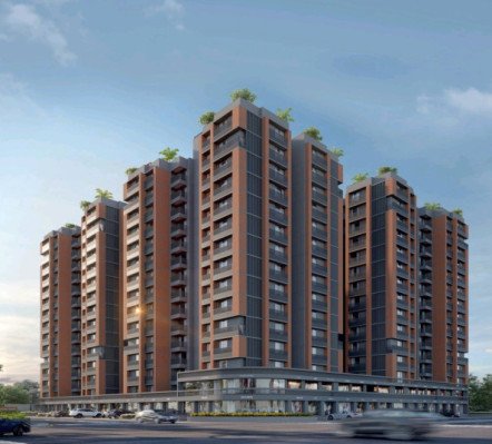 Aashray Aurum, 3 BHK Apartments, Bopal, Ahmedabad